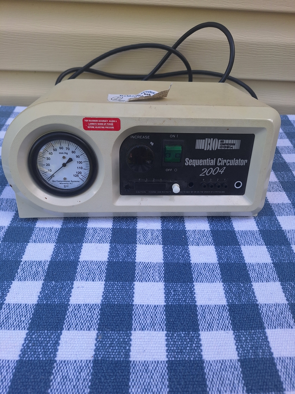 BIO Compression Systems SC-2004 Sequential Circulator – Tested Working - Picture 2 of 8